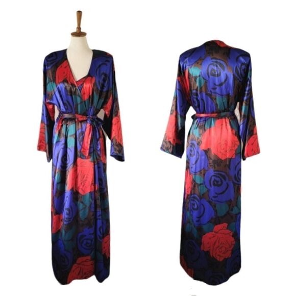 Mary McFadden Vintage Robe Small - Picture 2 of 10